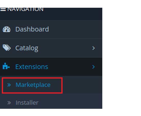 How to connect opencart 3 to marketplace 1