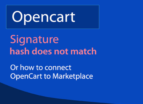 How to connect opencart 3 to marketplace